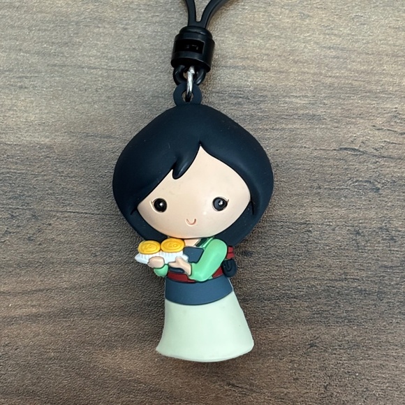 DISNEY Princess MULAN 3D Figural BAG CLIP Backpack Series 44 Egg Tarts Blind Bag - Picture 1 of 7